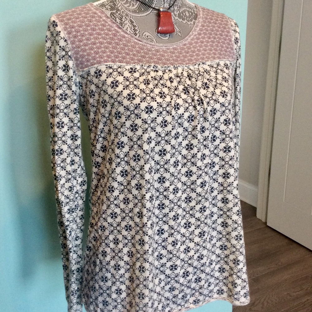 KIRRA LONG SLEEVD BOHO SHIRT Size S